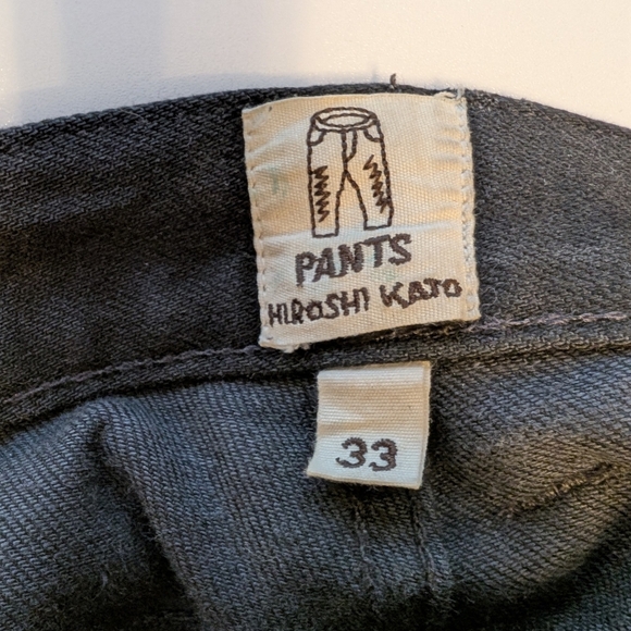 Hiroshi Kato The Needle Skinny Black Jeans 33 - Picture 9 of 11